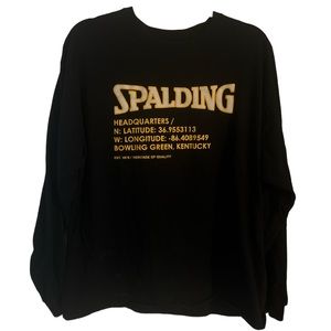 Men’s Spalding Long-Sleeve “Headquarters” T-Shirt